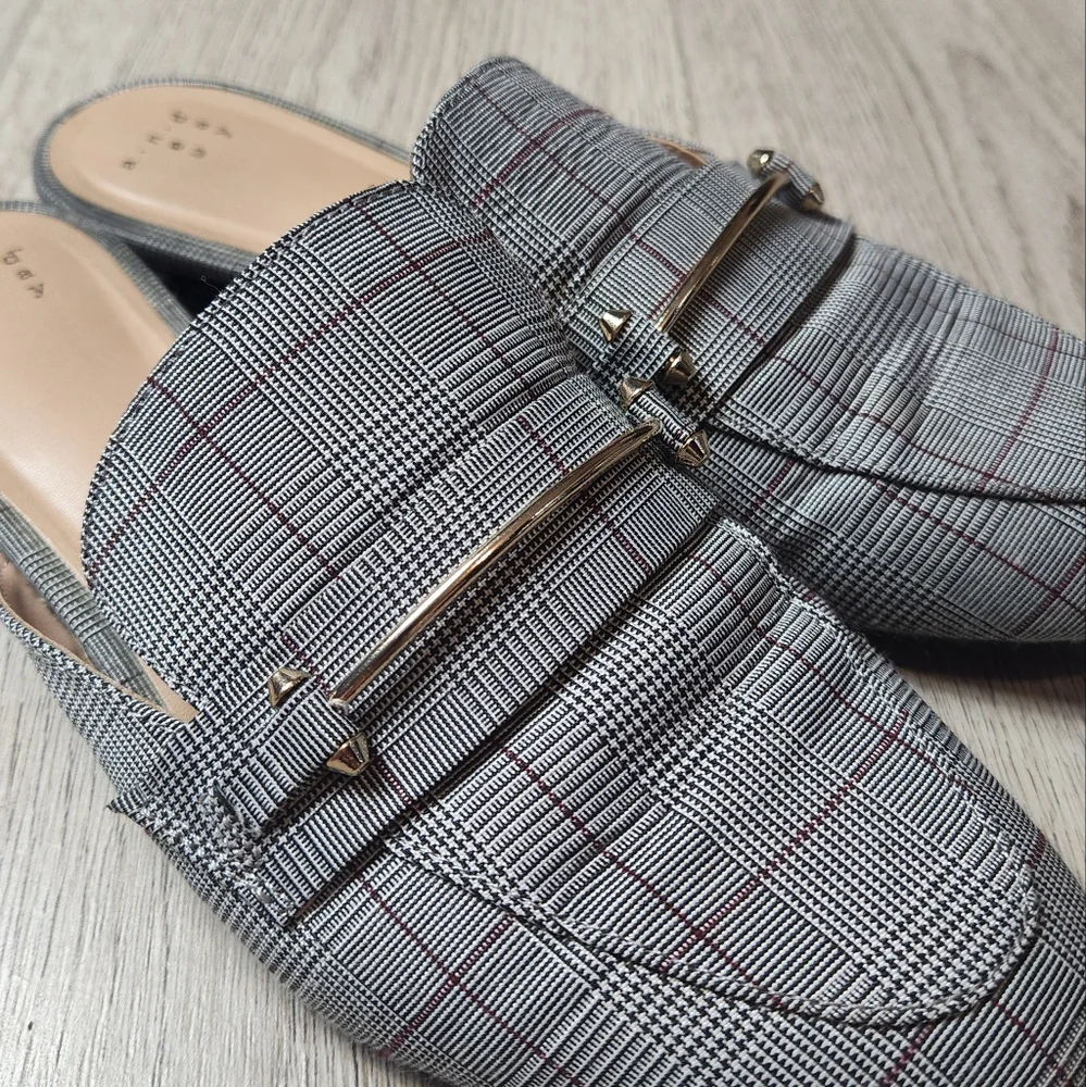 A New Day Plaid Mules 8 1/2 Women's - Picture 5 of 8